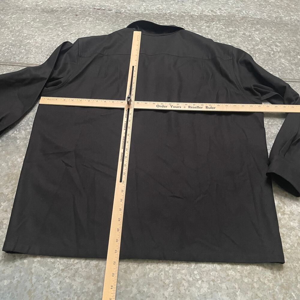 Pendleton Board Shirt Virgin Wool Black Mens XXL Long Sleeve Button Up EUC - Picture 6 of 8